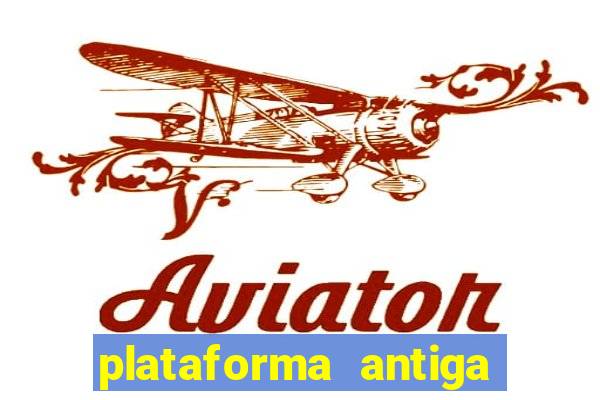 plataforma antiga de jogos